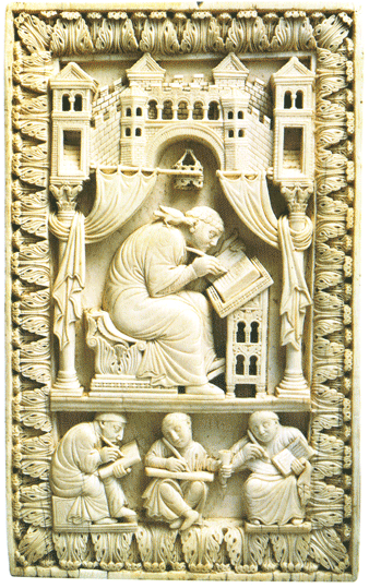 Franse ivoren boekband, 10de eeuw