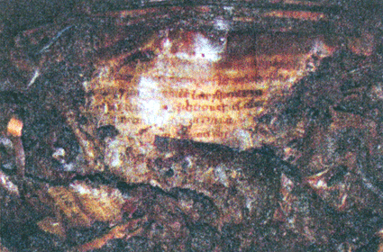 Psalmboek detail