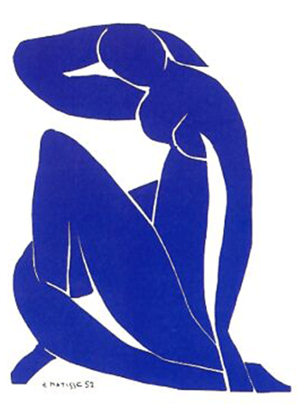 Blauw Naakt van Henri Matisse