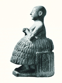 Beeldje van Dudu (de schrijver).