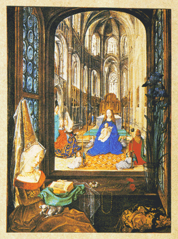 Uit het Getijdenboek van Maria van Bourgondië, Gent, 1475 - 1480