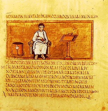 Vergilius Romanus,  manuscript uit de 2de helft van de 5de eeuw