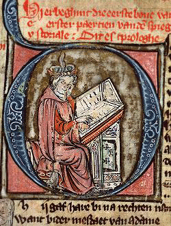 Jacob van Maerlant zelfportret