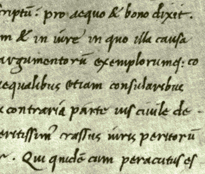 Niccolò Niccoli ontwikkelt een nieuw geschrift in 1420: het Humanistisch cursief