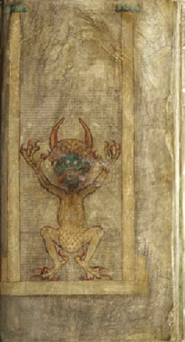 De duivel uit de Codex Gigas